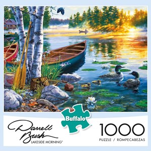 Buffalo Games (11244) - Darrell Bush: "Lakeside Morning" - 1000 brikker puslespil