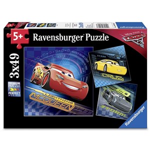 Ravensburger (08026) - "Biler 3" - 49 brikker puslespil
