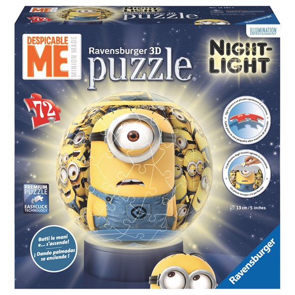 Ravensburger (12191) - "Minions" - 72 brikker puslespil
