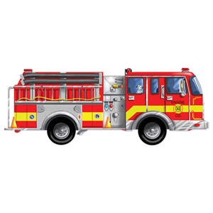 Melissa and Doug (436) - "Giant Fire Truck" - 24 brikker puslespil