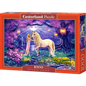 Castorland (C-103614) - "Unicorn Garden" - 1000 brikker puslespil