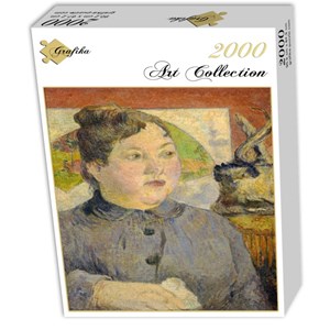 Grafika (01844) - Paul Gauguin: "Madame Alexandre Kohler, 1887-1888" - 2000 brikker puslespil