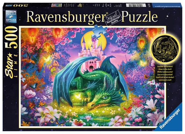Ravensburger (14931) - "In the Dragon Forest" - 500 brikker puslespil