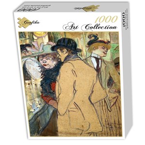 Grafika (01992) - Henri de Toulouse-Lautrec: "Alfred la Guigne, 1894" - 1000 brikker puslespil