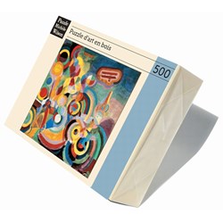 Puzzle Michele Wilson (A254-500) - Robert Delaunay: "Homage to Blériot" - 500 brikker puslespil