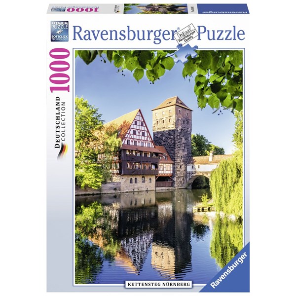 Ravensburger (19620) - "Nuremburg Reflections" - 1000 brikker puslespil