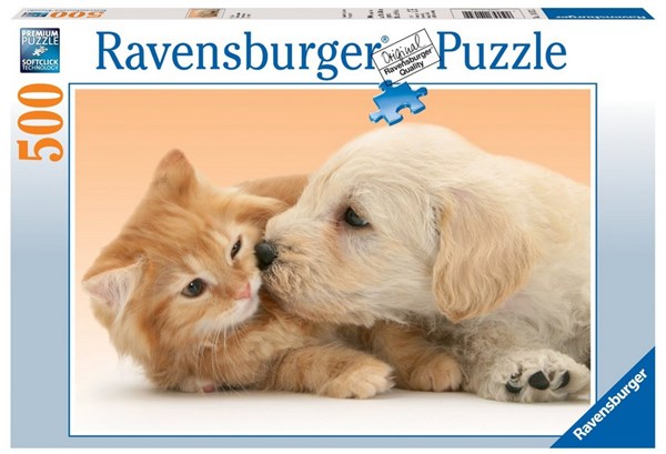 Ravensburger (14172) - "Tender Friendship" - 500 brikker puslespil