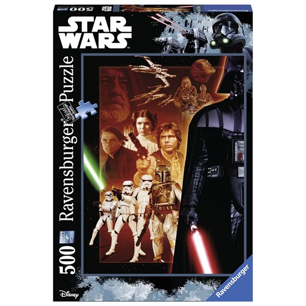 Ravensburger (14766) - "Star Wars" - 500 brikker puslespil