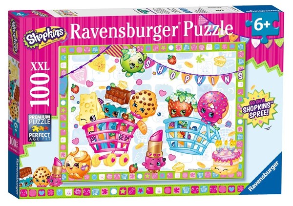 Ravensburger (10589) - "Shopkins" - 100 brikker puslespil