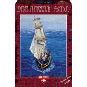 Art Puzzle (4154) - "Sailing Boat" - 500 brikker puslespil