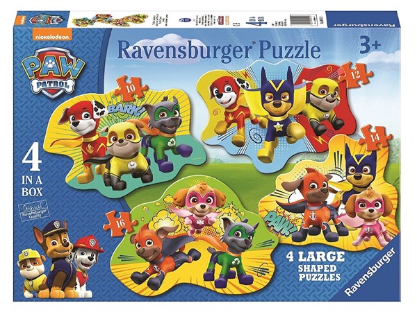Ravensburger (06911) - "Paw Patrol" - 10 12 14 16 brikker puslespil