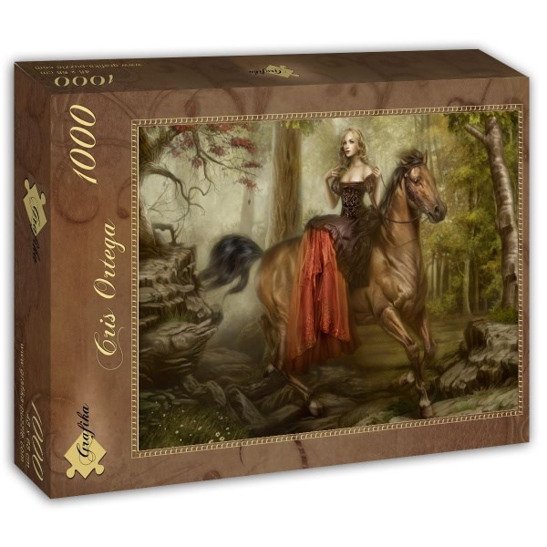 Grafika (T-00063) - Cris Ortega: "Wandering the Trail of Tears" - 1000 brikker puslespil