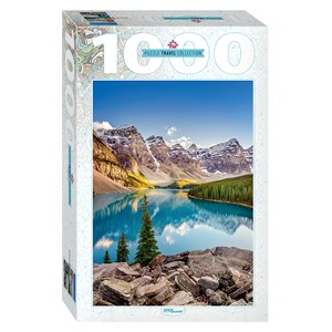 Step Puzzle (79120) - "Moraine Lake, Canada" - 1000 brikker puslespil