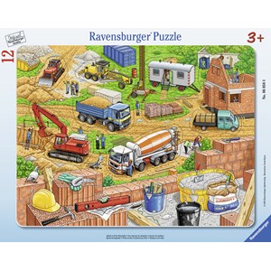Ravensburger (06058) - "Городская стройка" - 12 brikker puslespil