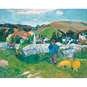 Puzzle Michele Wilson (A462-500) - Paul Gauguin: "Le Porcher" - 500 brikker puslespil