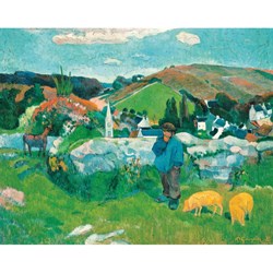 Puzzle Michele Wilson (A462-500) - Paul Gauguin: "Le Porcher" - 500 brikker puslespil