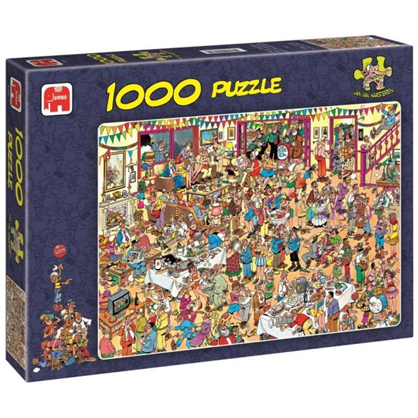 Jumbo (01489) - Jan van Haasteren: "Special Birthday" - 1000 brikker puslespil