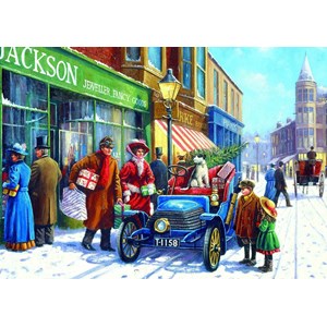 Gibsons (G2214) - Kevin Walsh: "Family Christmas Shop" - 100 brikker puslespil