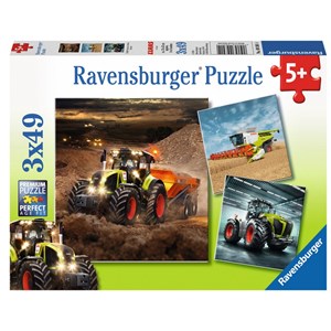 Ravensburger (09301) - "Axion, Lexion, Xerion" - 49 brikker puslespil