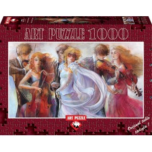 Art Puzzle (4441) - "Just Love" - 1000 brikker puslespil