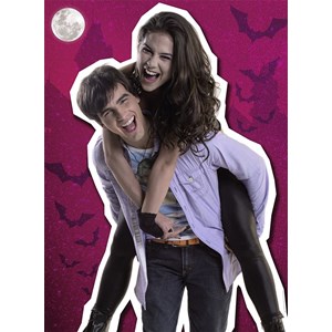Nathan (86810) - "Chica Vampiro, Daisy & Max" - 150 brikker puslespil