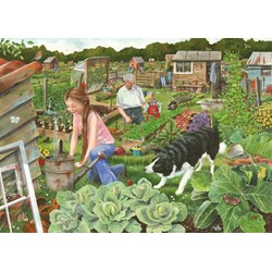 The House of Puzzles (4012) - "Helping Grandad" - 1000 brikker puslespil