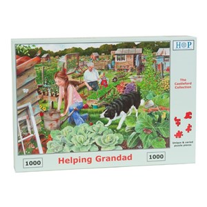 The House of Puzzles (4012) - "Helping Grandad" - 1000 brikker puslespil