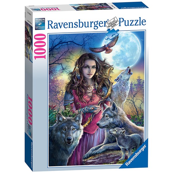 Ravensburger (19664) - "Protector of Wolves" - 1000 brikker puslespil
