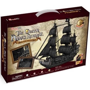 Cubic Fun (T4018H) - "The Queen Anne's Revenge" - 308 brikker puslespil