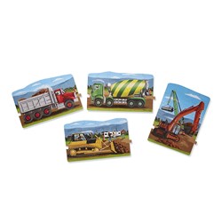 Melissa and Doug (8911) - "Construction" - 24 brikker puslespil