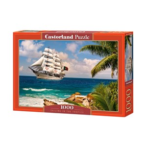 Castorland (C-103430) - "Sailing in the Tropics" - 1000 brikker puslespil