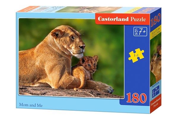 Castorland (B-018246) - "Mom and Me" - 180 brikker puslespil