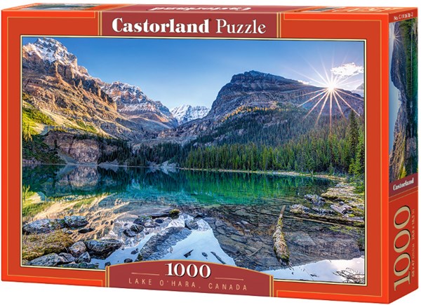 Castorland (C-103638) - "Lake O'Hara, Canada" - 1000 brikker puslespil