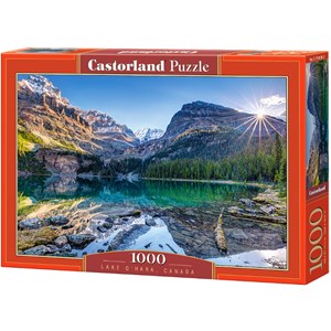 Castorland (C-103638) - "Lake O'Hara, Canada" - 1000 brikker puslespil