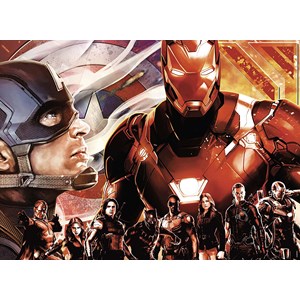 Ravensburger (13216) - "Avengers" - 300 brikker puslespil