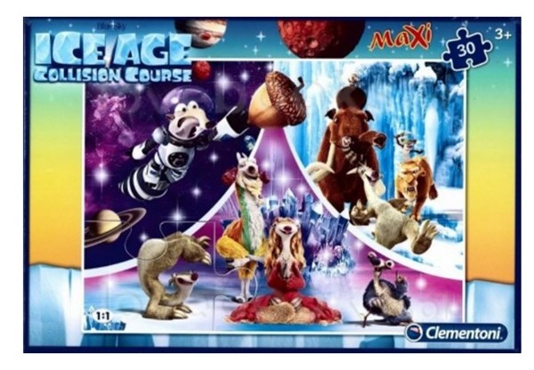 Clementoni (07428) - "Ice Age" - 30 brikker puslespil