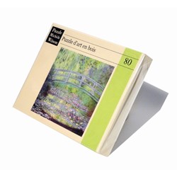 Puzzle Michele Wilson (A910-80) - Claude Monet: "The Japanese Bridge" - 80 brikker puslespil
