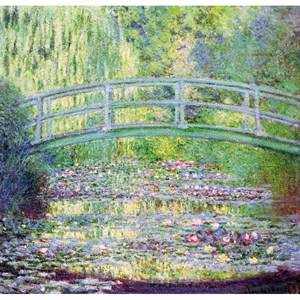 Puzzle Michele Wilson (A910-80) - Claude Monet: "The Japanese Bridge" - 80 brikker puslespil