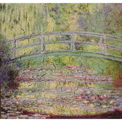 Puzzle Michele Wilson (A910-80) - Claude Monet: "The Japanese Bridge" - 80 brikker puslespil