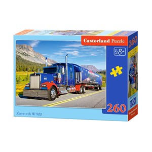 Castorland (B-27316) - "Kenworth W 900" - 260 brikker puslespil