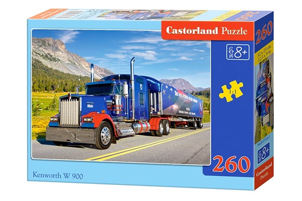 Castorland (B-27316) - "Kenworth W 900" - 260 brikker puslespil