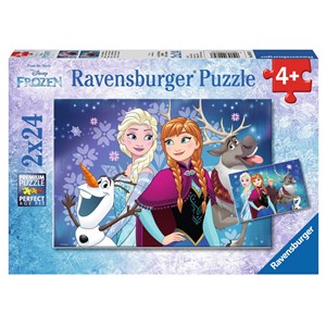 Ravensburger (09074) - "Frost" - 24 brikker puslespil