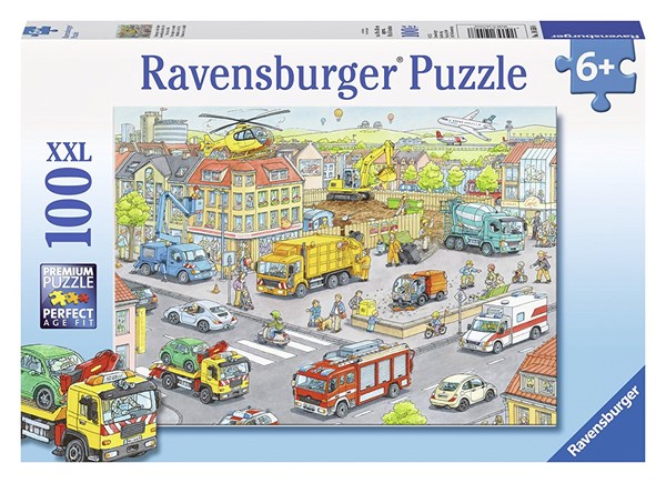 Ravensburger (10558) - "Transport" - 100 brikker puslespil