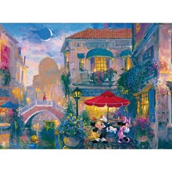 Ravensburger (14725) - James Coleman: "Mickey in Venice" - 500 brikker puslespil