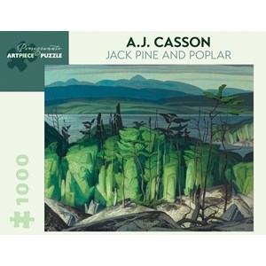 Pomegranate (AA849) - A.J. Casson: "Jack Pine And Poplar" - 1000 brikker puslespil
