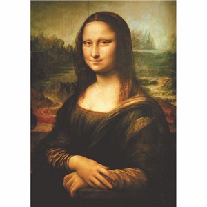 D-Toys (66954-RN06) - Leonardo Da Vinci: "Mona Lisa" - 1000 brikker puslespil