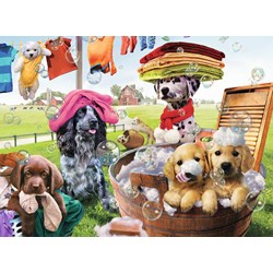 Ravensburger (13205) - "Laundry Day" - 300 brikker puslespil