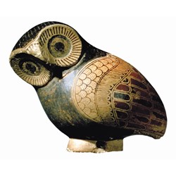 Puzzle Michele Wilson (A501-80) - "Owl Vase" - 80 brikker puslespil