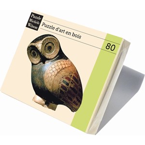 Puzzle Michele Wilson (A501-80) - "Owl Vase" - 80 brikker puslespil
