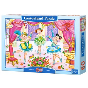 Castorland (B-06687) - "The little ballerinas" - 60 brikker puslespil